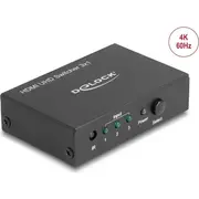 Delock Hdmi Uhd Switch 3 x in  1 out 4K 18683 4043619186839