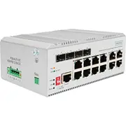 Digitus Switch 8 Port Gigabit Poe, L2 managed, 4 Sfp Uplink  Dn-651139 4016032489238 85176200