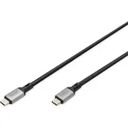 Digitus Anschlusskabel Usb4.0/C - C  40Gbit/S 1M Black Db-300443-010-S 4016032485865 85444290