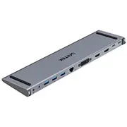 Dokstacija/Replikators Unitek Usb-C ar Displaylink 4K  4K30Hz 5Gbps Pd 100W D1147Agy01 4894160059550