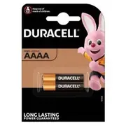 Duracell Baterijas Lr61 Aaaa Alkalīnās 2 baterijas / blisteris 1.5V  Dur-Ba-Lr61-Aaaa-2Pk 5000394041660