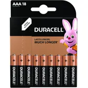 Duracell Mn 2400 Basic Aaa Lr03 Blistera iepakojumā 18Gb.  Mn2400B18 5000394107557