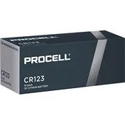 Duracell Batterie Procell -  Cr123A Lithium 10Er Karton 137448 5000394137448 85065010