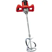 Einhell Farb-Mörtelrührer Tc-Mx 1200 E Rot/Black, 1.200 Watt  4258545 4006825616620