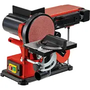 Einhell Stand-Band-Tellerschleifer Tc-Us 380 Rot/Black, 300 Watt  4419257 4006825649987