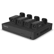 Foscam Fn9108E-B4-2T Überwachungsset mit 4 Überwachungskameras Black  6954836035948