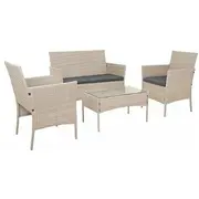 Dārza mēbeles no rattan materiāla Gardlov 26909 Beige  5900779961753