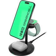 Green Cell Magscape Stand 3W1 Magsafe Black  Msst-Gc-3In1-B 5904326375772 20879815390