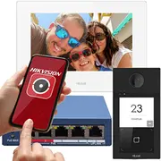 Hikvision Zestaw wideodomofonowy Ip Hilook Ip-Vis-Pro-W  6942160449234