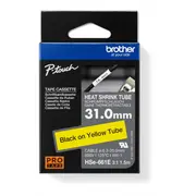 Hse-661E  melns teksts uz dzeltena fona, platums 31,0 mm 31701966 4977766822961