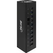 Usb centrmezgls Inline 10X Usb-A 3.0 35395C  4043718214419