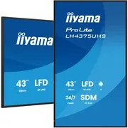 Iiyama 108Cm  42,5 Lh4375Uhs-B2Ag 169 2Xhdmi3Xdp2Xusb 4948570125234 85285210