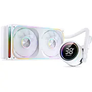 Jonsbo Th-240 Aio Wasserkühlung, Argb, Segmentanzeige - 240Mm, weiß  Wase-967 6970620554402 Th-240W