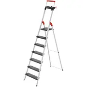 Kāpnes mājsaimniecības L100 Topline / alumīnija 7 pakāpieni  038050707 4007126017543