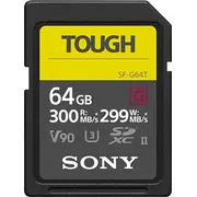 Karta Sony Sf-G Tough Sdhc 64 Gb Class 10 Uhs-Ii/U3 V90 Sf64Tg  0027242908321