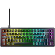Klawiatura Cherry Keyboard Xtrfy K5V2 Rgb Compact Gaming Mx2A Red De black  kompaktes 65-Format, Hot-Swap-Fähige Switches Cx-K5V2-Rgb-Cpt-Black-R-Ger 7340086914376
