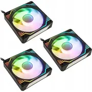 Kolink Umbra X 120Mm Argb High Performance Pwm Fan Triple Pack - Black  Lukl-009 5999094005587 3Pk