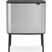 Atkritumu tvertne Brabantia silver 31 60 81  8710755316081