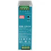 Levelone Industrie Netzteil 24Vdc/120WDin-Schiene  silber Pow-2441 4015867206478 85044083