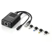 Levelone Poe Fast-Ether.splitter Rj45  100Mbps 3W Black Pos-1002 4015867160701 85176200