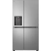 Ledusskapis Lg Gslc41Pype Enerģijas efektivitātes klase E Brīvi stāvošs Sānu pie sāna Augstums 179 cm Dzesētāja tīrā tilpuma 420 L Saldētava 221 Displejs 36 dB Grey  8806096029893