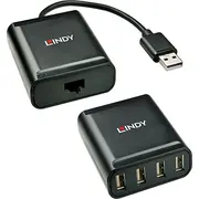 Lindy Extender Usb 2.0 Cat5 4 Ports 60M  42679 4002888426794 85176200