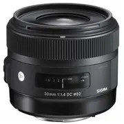 Objektīvs Sigma 30Mm F1.4 Dc Hsm  A, standarta objektīvs, 9/8, Sony A 301962 085126301620