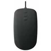 Peles Cherry Mouse Ak-Pmh3 Medicīniska vadu pele ar 3 pogām un ritināšanu, noslēgta, Black, Ip68, pogu vadība, Ip68  Ak-Pmh3Ob-Us-B 7061119126145