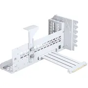 Phanteks Premium Pcie Gen 5 Vertikāls Gpu kronšteins, Drgb, ar 5.0 pagarinātāja kabeli - 220Mm White  Ph-Pgpukt5.0Dwt01 886523004059