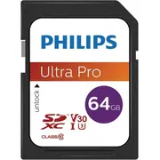 Philips Sdxc 64Gb Ultra Pro class 10/Uhs 3  Fm64Sd65B/00 8720039511972