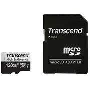 Sd microSD Card 128Gb Transcend Sdxc Usd350V w/Adapter  Ts128Gusd350V 0760557843368 85235110