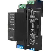 Shelly Home Relais Pro 2Pm Wlan  Lan Schaltaktor Max. 25A Bt Messfunktion Pro2Pm 3800235268032