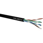 Solarix Cat.5E Utp Pe Black Sxkd-5E-Utp-Pe  Sxkd5Eutppe 8595684701265