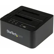 Dokstacijas stacija Startech 2.5/3.5 Sata - Usb 3.2 Gen 2 Sdock2U313R  0065030863551