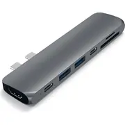 Stacija/Replikators Satechi Pro Hub Usb-C St-Cmbpm  0879961006891