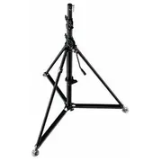 Stiprinājuma statīvs Manfrotto Super Wind Up Black, tērauda  387Xbu 8024221501780