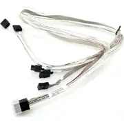 Supermicro Sff 8643 - Sata x4, 0.75M, White Cbl-Sast-0556  0672042141760