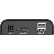 Sistēmas Av signāla pārraides uztvērējs Extender HdmiUsb-Ex-100/Rx Signal  6955361270460