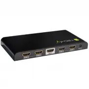 Techly Spliter 4-Portowy 306653  8057685306653 Sw-Spl-Teh-004