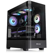Thermaltake View 290 Tg Argb Black, Tempered Glass x 2  Ca-11G-00M1Wn-00 4711658540072