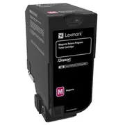 Toner Lexmark 74C20M0 Magenta Oriģināls  734646601382