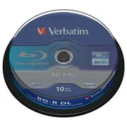 Verbatim Bd-R 50 Gb 6Fach, 10 Stück, Retail  43746 0023942437468