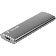 Verbatim Vx500 - Ssd 1Tb extern Tragbar Usb 3,2 Gen 2 Usb-C Steckverbinder Space-Grau 47444  023942474449 853253