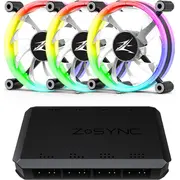 Ventilators Zalman Lf120A3 3 gab.  kontrolieris Z-Sync Zm-Lf120A3 8809213769771