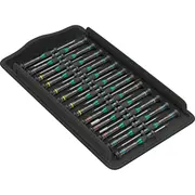 Wera Kraftform Micro Big Pack 1 Elektronik-Schraubendrehersatz Black/Grün, 25-Teilig  05134000001 4013288209580