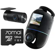 Wideorejestrator 70Mai Omni X800 4K set Black  karta Sd 128Gb 5904463685789