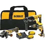 7 daļu Dewalt elektroinstrumentu komplekts Dck304P2  5035048794265