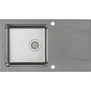 Zlewozmywak Deante . Prime Szary Metalik Granito-Stal 860X500X220 3,5  Osprzęt Space Savers ZsrS113 5908212058039