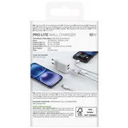 Adapteris Puro  Prolite 10W 2X Usb-A Wall Charger - White 8018417498589