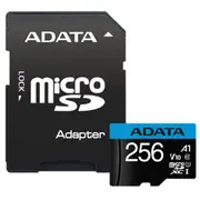 Adata Premier 256 Gb microSDXC Uhs-I U1, Class 10, V10, A1  Ausdx256Guicl10A1-Ra1 4713218466266